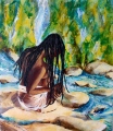 JEUNE FILLE A LA RIVIERE - ETE  2012